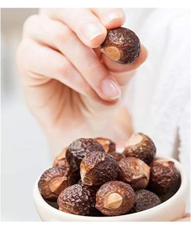 Organic AnNafi Reetha Soap Nuts | Natural Hair Care & Growth | Eco-Friendly Laundry Detergent | Aritha/Kunkudukaialu | 100g - Buy Online on GoSupps.com