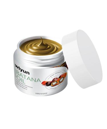 Natural Raw Batana Hair Oil Conditioner for Hair Growth Organic Unrefined Batana Hair Mask for Men & Women Scalp and Hair Oil Prevent Hair Fall Moisturize Scalp Restore Dry Damanged Hair 3.52FL. OZ