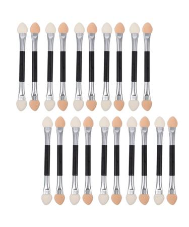 Beavorty Girl Makeup Set Eyelash Tool Eyeshadow Brush Sponge Disposable: Makeup Brush Tools Double Sided Eye Shadow Applicator 30pcs Silicone Lip Brush Teen Girl Makeup Set