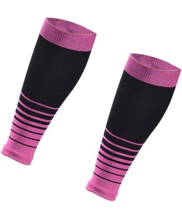 BESPORTBLE Bright Colored Calf Sleeve - Shin Splint Support & Compression Sleeve for Sports - Purple Leg Guard for Running & Cycling - Buy Online on GoSupps.com