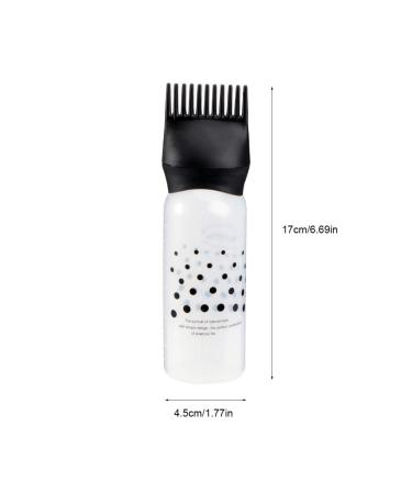 Shop Lurrose 3-Piece Hair Dye Applicator Bottles - Wurzel Kamm & Salon Color Tools for Perfect Hair Coloring | International Shipping Available - Buy Online on GoSupps.com