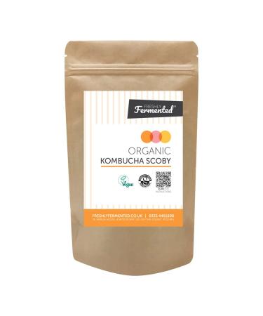 Freshly Fermented Vegan & Organic Kombucha SCOBY (2 Litre Kombucha) - Buy Online on GoSupps.com