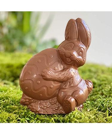 Easter chocolate mold RABBIT EGG 80g - Easter chocolate - Handmade in France - Easter chocolate rabbit hen bell chick egg