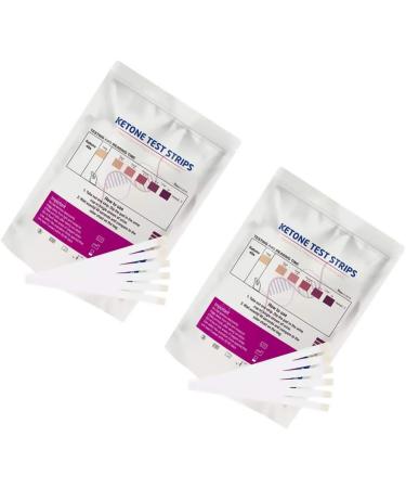 EXCEART 200pcs Ketone Testing Strips for Low Carb Ketogenic Diet - Urinalysis Tester for Accurate Ketosis Level Monitoring - Buy Online on GoSupps.com