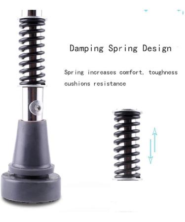 Crutches for Adults Underarm Underarm Crutches for Adjustable Pair Of Adjustable Underarm Axilla Crutches Height Adjustable Underarm Walking Stick With Damping Spring Design 119-1 Selfless dedication - Buy Online on GoSupps.com