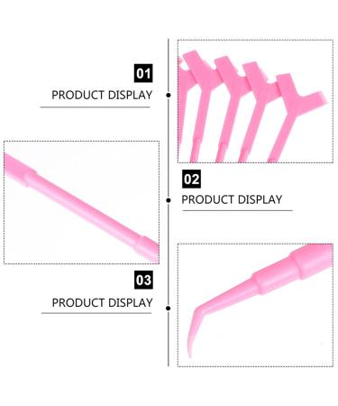 FOMIYES 24 Pcs False Eyelash Brush Set - Y-Shaped Eyelash Perm Tools & Makeup Gadgets for Perfect Lash Lift & Grafting - Buy Online on GoSupps.com