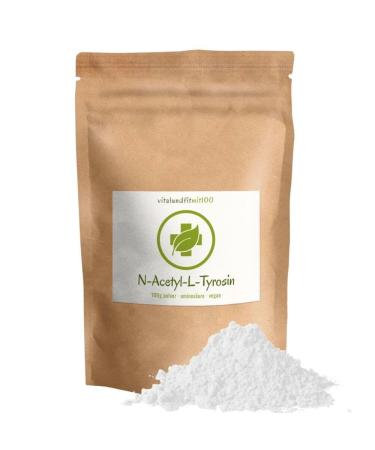 N -acetyl -l -tyrosine powder 100 g - nalt - high in - maximum absorption and bioavailability - high solubility - vegan - without additives
