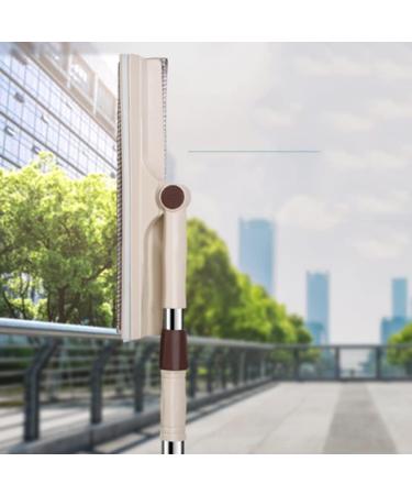 Double-Sided Wiper Telescopic Rod Wipe Glass Household Artifact Brush Double-Sided Wiper Tool to Wash The Window - Buy Online on GoSupps.com