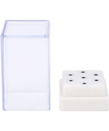 Yuyte 7 Holes Nail Drill Heads Bits Holder Organizer Box Container for Nail Grinding Heads Display - Buy Online on GoSupps.com