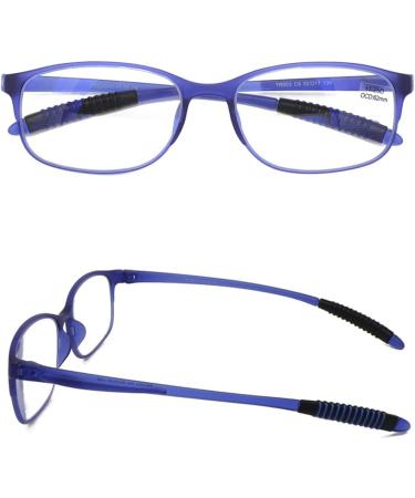 Mcoorn Reading Glasses 2 Pack for Women & Men | Flexible Lightweight Anti-Blue & Anti-Reflective | Includes Case 2.75x Magnification - Buy Online on GoSupps.com