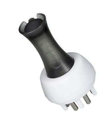 Applicateur d'huile capillaire pour cuir chevelu applicateur de cuir chevelu Peigne distributeur d'huile capillaire | Applicateur de liquide confortable pour cuir chevelu applicateur d'huile Blanc