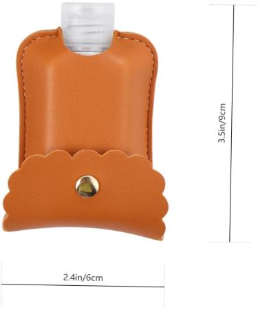 DOITOOL 4 Hand Wash Bottle with Keychain Travel Squeeze Bottle Lotion for Kids Empty Bottle Cover Mini Hand Key Fob Handwashing Bottle Cover Plastic Container Clamshell Filling - Buy Online on GoSupps.com