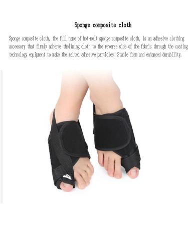 Cazaru Groß Toe Valgus Corrector & Hallux Splint | Day & Night Support for Flat Foot Pain Relief - 1 Pair - Buy Online on GoSupps.com