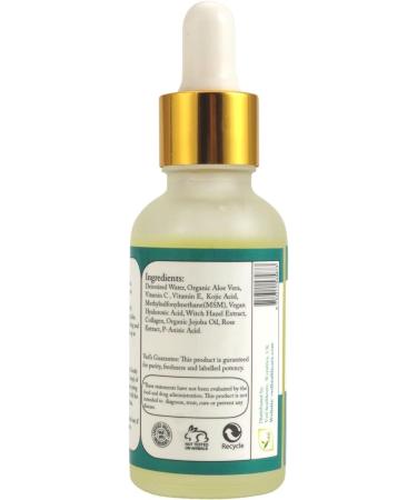 VED Vitamin C Serum | The Best Anti-Ageing & Anti-Wrinkle Serum | with Vitamin E and Hyaluronic Acid 30ml - Buy Online on GoSupps.com