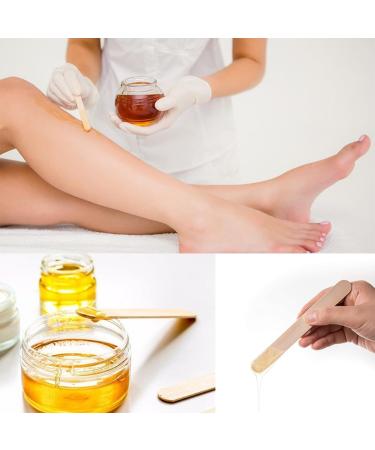 200 Pcs Wooden Wax Spatula for Hair Removal - Small Waxing Sticks 3 Styles Available - Buy Online on GoSupps.com