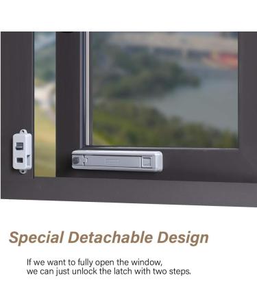 EUDEMON Childproof Window Lock Baby Safety Window Restrictor Easy to Install and Use 3M VHB Adhesive no Tools Need or Drill (Grey) - Buy Online on GoSupps.com