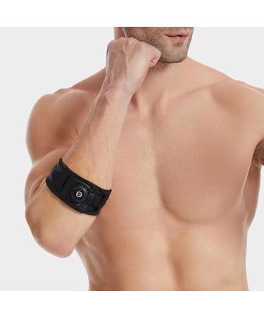 Remingtape Adjustable Elbow Bandage Tennis Elbow Bandage Breathable Arm Support Bandage Nonslip Elbow Protection for Gym Sports L - Buy Online on GoSupps.com