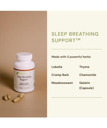 Nature's Rite Sleep Breathing Support - Natural Assistance for Better Sleep Improve Breathing Pattern 30 Capsules All-Natural Herbal Ingredients Made in USA - Buy Online on GoSupps.com