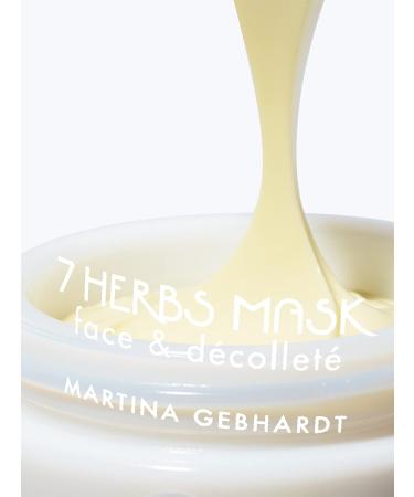 M.Gebhardt 7 Herbs Mask for Face & D collet - 100ml | Revitalize & Nourish Your Skin | International Shipping Available - Buy Online on GoSupps.com