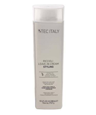 Tec Italy Riccioli Leave In Cream Curl Definition Enhancer & Moisturizer 10.1 oz Rosemary 10.1 Fl Oz (Pack of 1)