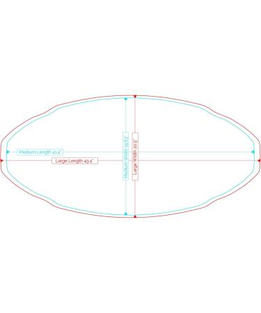 2019 Standard Proto Skimboard - Blue/Black Medium - DB Skimboards - Buy Online on GoSupps.com