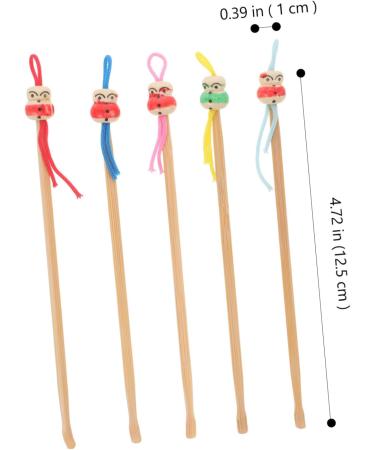 Beaupretty 5pcs Ear Spoon Tool Set Portable Ear Wax Removers & Ear Picks for Easy Cleaning | International Shipping Available - Buy Online on GoSupps.com