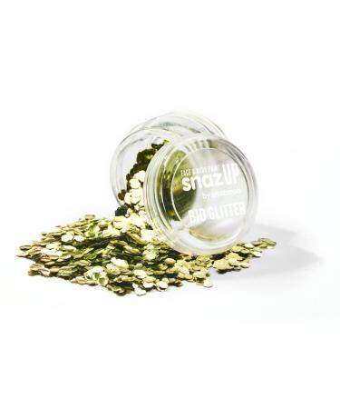 Snazaroo Bio Glitter Face and Body Paint Biodegradable Chunky Gliter Gold Colour 3g