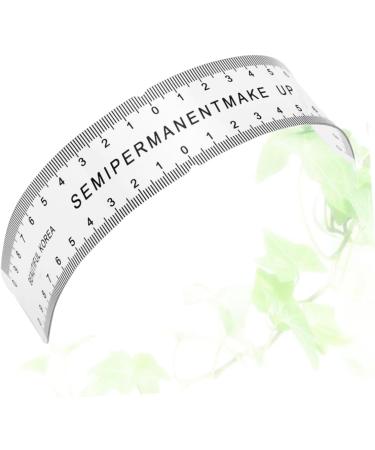 Ipetboom 2 Pcs Professional Eyebrow Ruler Eyebrow Guide Portable Eyebrow Ruler Template Standard Size Make up mediumx2pcs Blackx2pcs - Buy Online on GoSupps.com