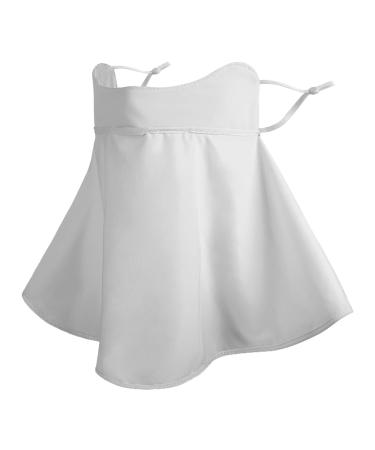 DerWRTUP UV facial protection cover UV protection facial cover breathable cooling facial cover face-sun protection cover-washable facial protection scarf sun protection neckerchief gray