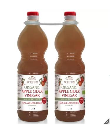 Acetum Organic Apple Cider 2 x 1L