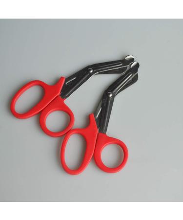 Jtkens 18cm Medical Scissors - Soft Comfort Grip Symmetrical Handle - 30 Pack for Adults | International Shipping Available - Buy Online on GoSupps.com