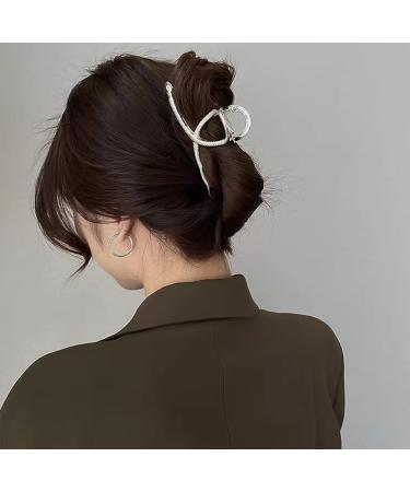 Snake Shape Metal Hair Clips - Large Hair Claw Clamps for Women and Girls | Gold Hair Barrette Fashion Accessories - Buy Online on GoSupps.com