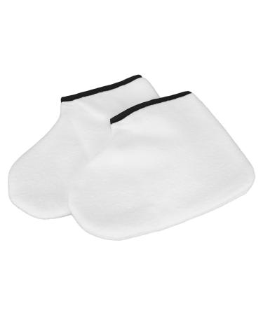 2pcs Foot Care Gloves Paraffin Wax SPA Foot Covers Hot Wax Skin Rejuvenation Moisturizing Feet Reusable