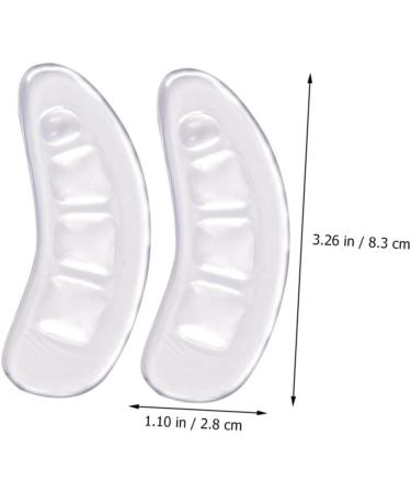 FOMIYES 12 Pairs Non-Slip Heel Stickers - Anti-Abrasion Self-Adhesive Pads for Boots & Exercise Mats - Invisible Black Flannel Protection - Buy Online on GoSupps.com