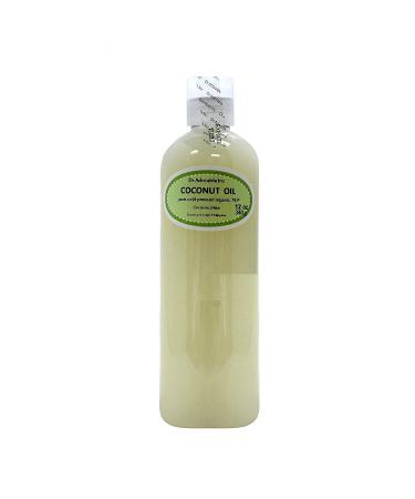 Dr Adorable - 24 oz - Coconut Oil 76 Degree - 100% Pure Natural Organic Cold Pressed (2 of 12 oz)
