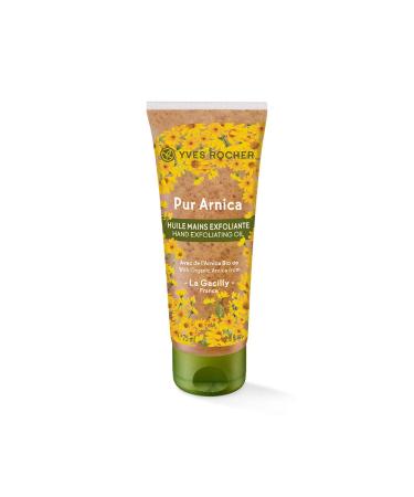 Yves Rocher PUR ARNICA hand peeling oil nourishing hand peeling for soft & smooth hands 1 x tube 75 ml