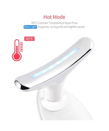 LIARTY Neck Face Firming Wrinkle Removal Tool - Double Chin Reducer Massager with 3 Color Modes - Buy Online on GoSupps.com