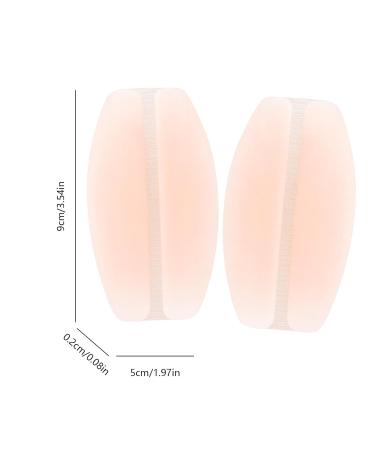 Women Underwear Shoulder Pads Anti-Slip Silicone Shoulder Enhancer Pads | Shoulder Pads Non-Slip Protectors Pad Adhesive Shoulder Enhancer Pads For Dating Skin Color - Buy Online on GoSupps.com