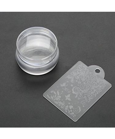 Buy Nail Art Stamping Plates Set - Professional DIY Silicone Templates with 10 Plates Stamper & Scraper | International Shipping Available - Buy Online on GoSupps.com