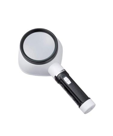 Magnifiers LED Handheld Magnifier to Read 2.5 Times Portable Magnifying Glass Compatible with Elderly Reading Band Lights Reading Aids