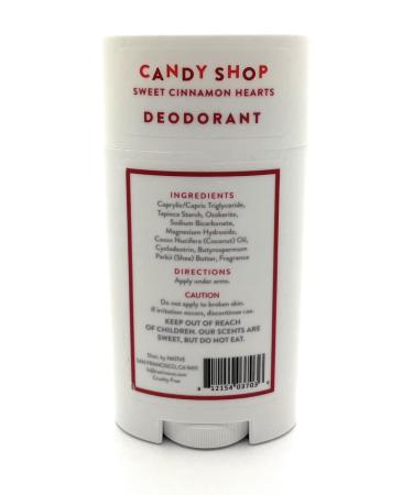 Candy Shop Native Deodorant Variety Bundle - Sour Berry Belts & Sweet Cinnamon Hearts (2.65 oz each) - Buy Online on GoSupps.com