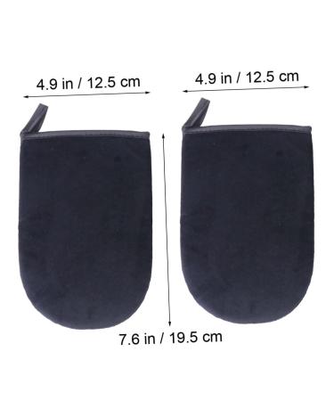 FRCOLOR Exfoliating Glove & Tanning Applicator Kit - 4 Pcs Body Lotion Tanning Mitts Sunscreen Gloves Back Scrubber for Perfect Tan - Buy Online on GoSupps.com