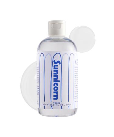 Sunnicorn Hydrating Toner 10.14 Fl Oz - Korean Skin Care Moisturizing Calming Toner Vegan + Animal Testing Free Sensetive Skin Daily Facial & Ultra Hydrate Natural Ingredients