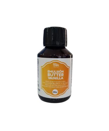 Azucren - Emulsion - Extract and Natural Flavor for Confectionery - Ideal for Desserts Cakes Biscuits and Cupcakes - 120 Gr (
