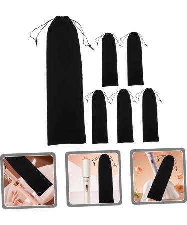 NOLITOY 6pcs Hair Crimper Hair Curling Wand Curler Hair Dryer Bag Storage Box Tool Set Travel Curling Iron - Buy Online on GoSupps.com