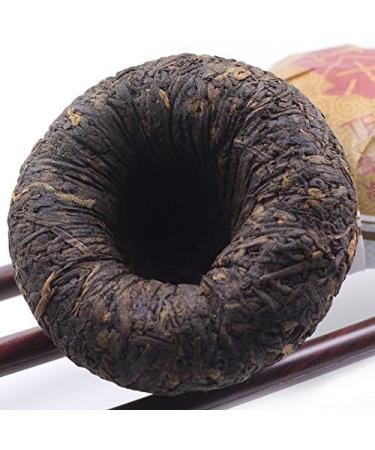 LWXLJMJZC-2010 Years Ripe Puerh Tea-Fermented Pu-erh Tea (shu) from Yunnan-Tuo Cha 100g Packed in Tin - Buy Online on GoSupps.com