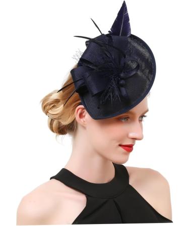 Gogogmee 1pc Mesh Headband Women Headdress Veil Hair Band Female Party Headdress Women Headwear Flower Hair Band Feather Hair Band Hair Band with Veil Party Hair Accessory Female Headband One Size Black - Buy Online on GoSupps.com