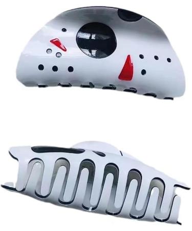 LAPOOH Hairpin Headwear Funny Mask Hair Clip Sharks Clip Hair Accessories 10CM for Women Girls Stylish B - Buy Online on GoSupps.com