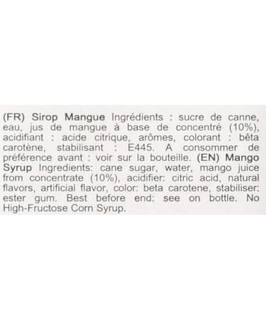 Maison Routin 1883 Mango Syrup Glass Bottle 1000 Milliliter - Buy Online on GoSupps.com