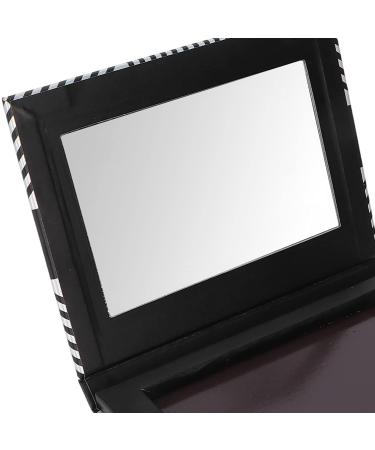 Buy Empty Makeup Palette - Black & White Striped Magnetic Palette with Mirror for Eyeshadow Lipstick Blush & Powder | International Shipping Available - Buy Online on GoSupps.com